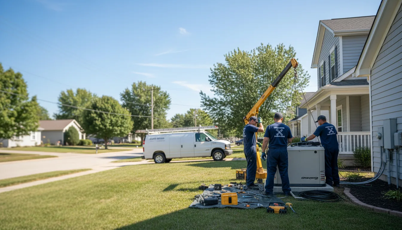 Generator Installation in Janesville, IA near me